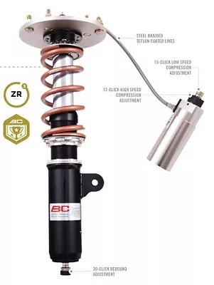 BC Racing ZR Coilovers For Nissan Skyline R33 / 34 GTR (BCNR33/BNR34) (95 > 01) • £1956.05